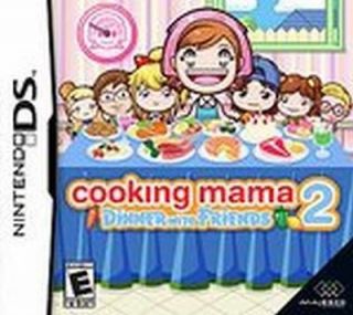 Cooking Mama 2 Dinner With Friends Nintendo DS Video Game