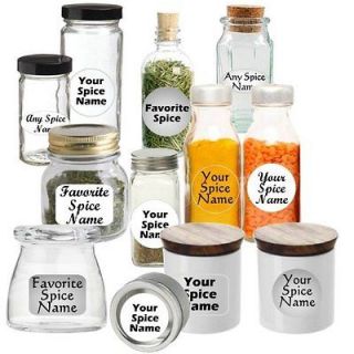 Premium Spice Jar & Condiments Labels Set of 145