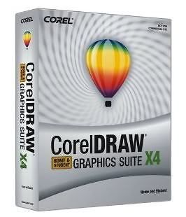 Brand New CorelDRAW Graphics Suite X4 Home & Student Edition DVD ROM