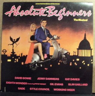 ABSOLUTE BEGINNERS OST LP OOP mid 80s David Bowie Sade Style Council