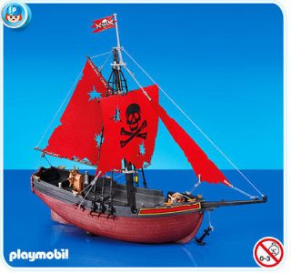 Playmobil Red Corsair Pirate Ship 7518