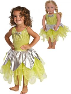 Tinkerbell Fairy Halloween Costumes 15 20 Doll/Girl Medium 3 5yrs