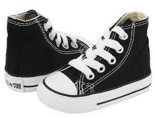 Converse All Star Chuck Taylor Hi Core Canvas for Kids in Black #7J231