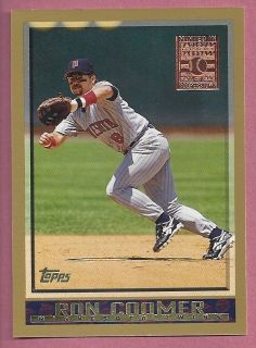 1998 TOPPS # 173 RON COOMER MINTED IN COOPERSTOWN MINT