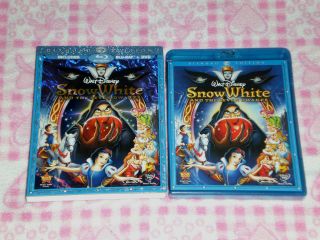 Snow White and the Seven Dwarfs (Blu ray/DVD, 2009, 3 Disc Set)OOP