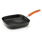 Ray Hard Anodized II Nonstick Dishwasher Safe Deep Square Grill Pan