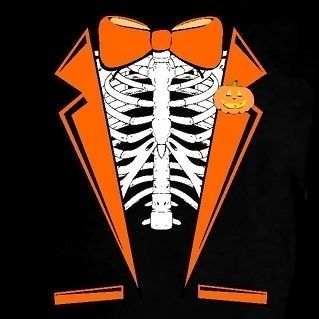 skeleton costume in Mens Clothing