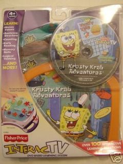 Newly listed FISHER PRICE INTERACTV DVD   SPONGEBOB SQUAREPANTS Krusty