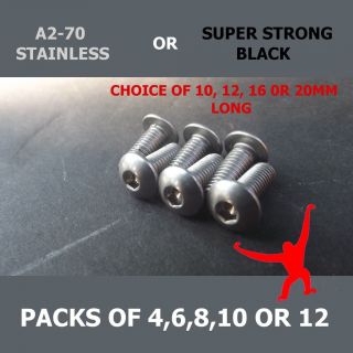 Bike Pedal Cleat Bolts. Stainless or Black. Shimano SPD SL,Time,Lo ok