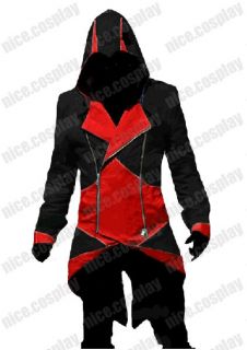 Assassins Creed conner kenway Casual Cosplay Costume Red/Black Luxury