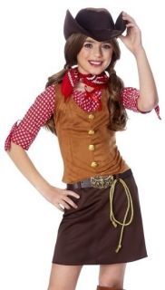 Kids Western Cowgirl Outfit Girls Halloween Costume