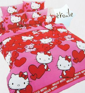 hello kitty 90x97 king & queen size duvet cover #18