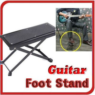 Guitar foot Stand classical black Music stool support Acoustic Guitar