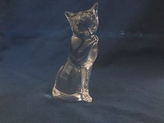 Lenox 1994 Crystal Cat Figurine