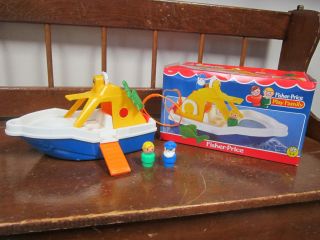 Fisher Price Little People Cruise Boat Box Set 2524 B Play Family