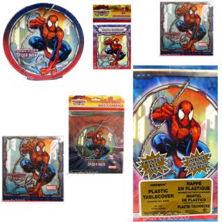 SPIDER MAN Birthday Party Supplies ~ Create Your Own Set ~ You Pick