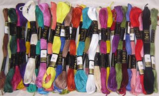200 Anchor COTTON Stranded Thread Skeins, *Cross Stitch Cotton Thread