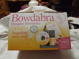 Newly listed Lot of 761 ft. Ribbon / With Bowdabra Bow maker