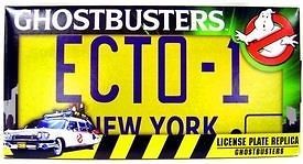 Diamond Select GHOSTBUSTERS Ecto 1 LICENSE PLATE Replica Prop *NEW*