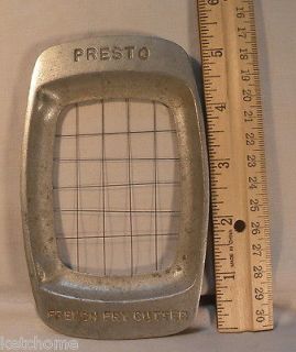 VERY EARLY #1 Vintage Presto French Fry Cutter #1