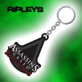 Official ASSASSINS CREED Rubber Keyring REVELATIONS Logo A Gift