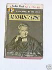 Madame Curie   A Biography by Eve Curie Vincent Sheean   G