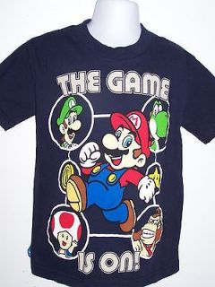Boys Clothing 197,T Shirt,Su per Mario,The Game,size 6 7,