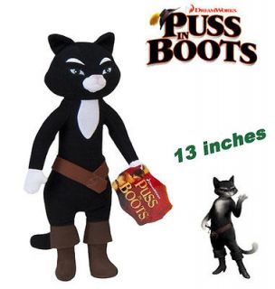 Puss In Boots Figure Kitty Soft Paws Claw Cat Plush Doll NWT