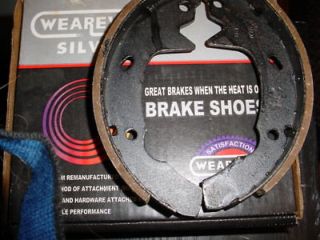 Cushman 889350 (4271) Brake Shoes   two pairs