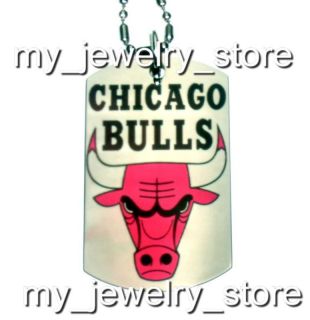 Chicago Bulls Good Custom Wood Necklace Pendant BBC Jordan Retro HIp