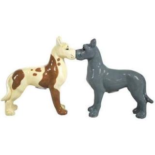Great Danes Salt and Pepper Shakers by Westland Dane Puppy Dog S&P