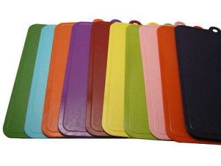 Hygienic Kitchen Slicing Cutting Chopping Boards Colour Mats Plastic