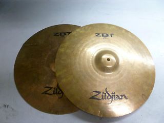 Newly listed Lot of (2) CRACKED Zildjian ZBT 16 Crash Cymbals