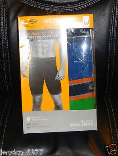 Champion C9 Boxer Briefs Duo Dry Technology Performance Size  Large