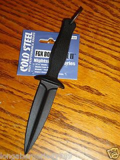 COLD STEEL FGX BOOT BLADE II NIGHTSHADE SURVIVAL KNIFE TOOL BLADE FOR