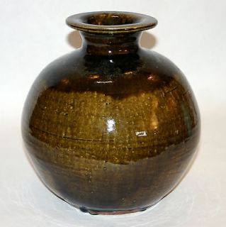 St. Ives Vintage Signed Studio Pottery Vase Bernard Leach Student