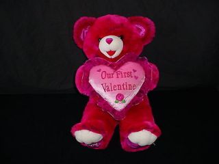 Dan Dee Collectors Choice 2004 Our First Valentines Day Teddy Bear