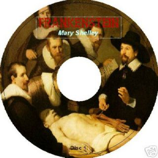 FRANKENSTEIN by Mary Shelly 7 Audio CDs ENHANCED