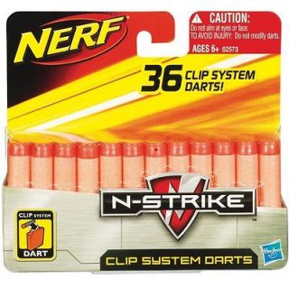 Nerf N Strike 36 Clip System Darts Compatible w/ Longstrike, Recon