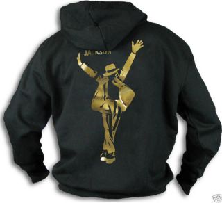 Kids Michael Jackson Foiled Hoody Hooded Top Girls Boys to fit ages 3