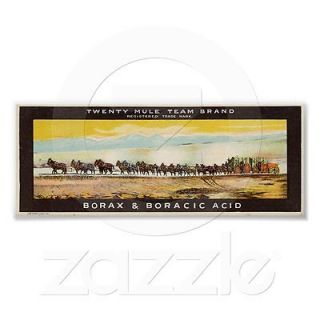 Twenty Mule Team Borax 52x20 Poster Early Century
