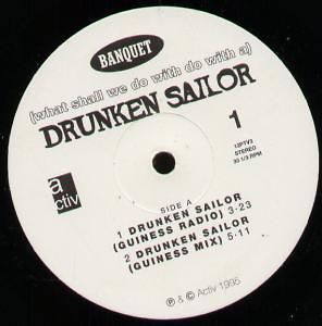 sailor 12 4 track guiness radio promo b/w guiness mix, lily the