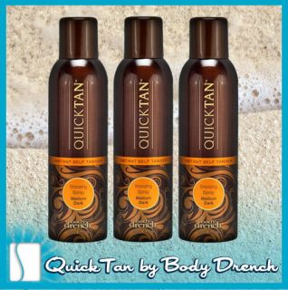 Newly listed Body Drench Spray Quick Tan Tanning Mist Sunless Self