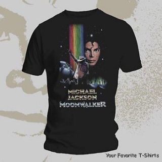 Licensed Michael Jackson Moonwalker Adult Shirt XS 3XL