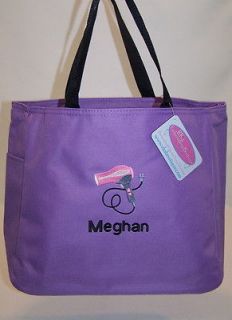 Pink Hair Salon Stylist Dryer Beautician Essential Tote Bag Custom