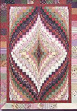 NEW ~ BARGELLO PATTERN ~ 56X81 QUILT ~ EASY FAST FUN