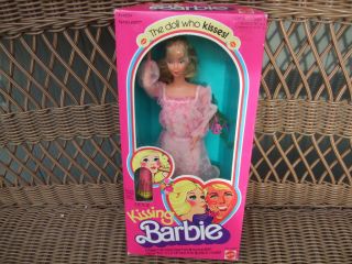Kissing Barbie 1978 Vintage The Doll Who Kisses NRFB MIB
