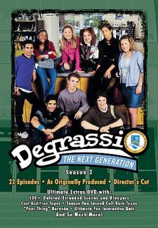 Degrassi The Next Generation   Season 2 (DVD, 2005, 4 Disc Set