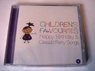 HAPPY BIRTHDAY Childrens Party Songs & Rhymes   Kids Music CD Album