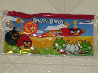Angry Birds Red Bird Toothbrush Travel Kit Case & Cap Dental Care